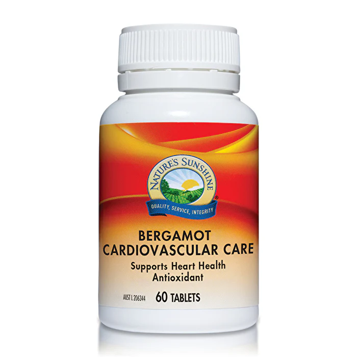 Nature's Sunshine Bergamot Cardiovascular Care 60t - Olabens