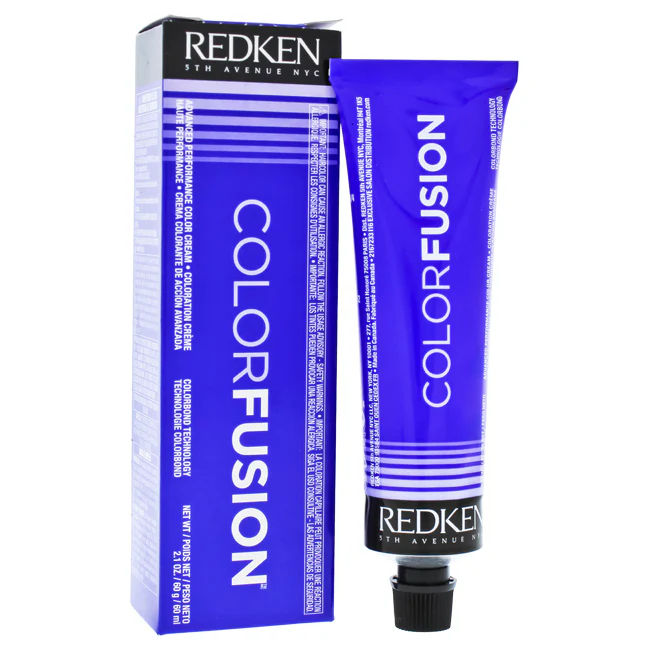 Redken Color Fusion Color Cream Cool Fashion - 4Rb Red-Brown by Redken for Unisex - 2.1 oz Hair Color - Olabens