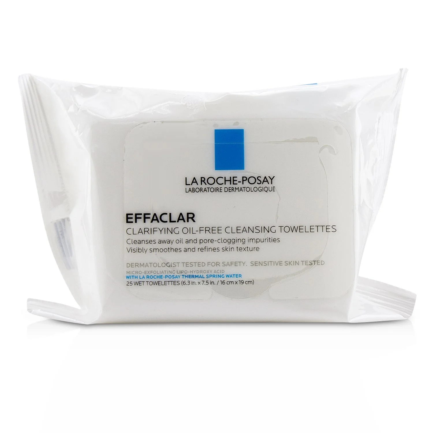 La Roche Posay Effaclar Clarifying Oil-Free Cleansing Towelettes  25wipes - Olabens
