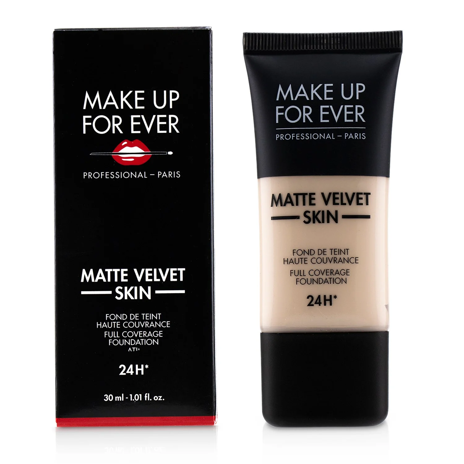 Make Up For Ever Matte Velvet Skin Full Coverage Foundation - # Y205 (Alabaster)  30ml/1oz - Olabens