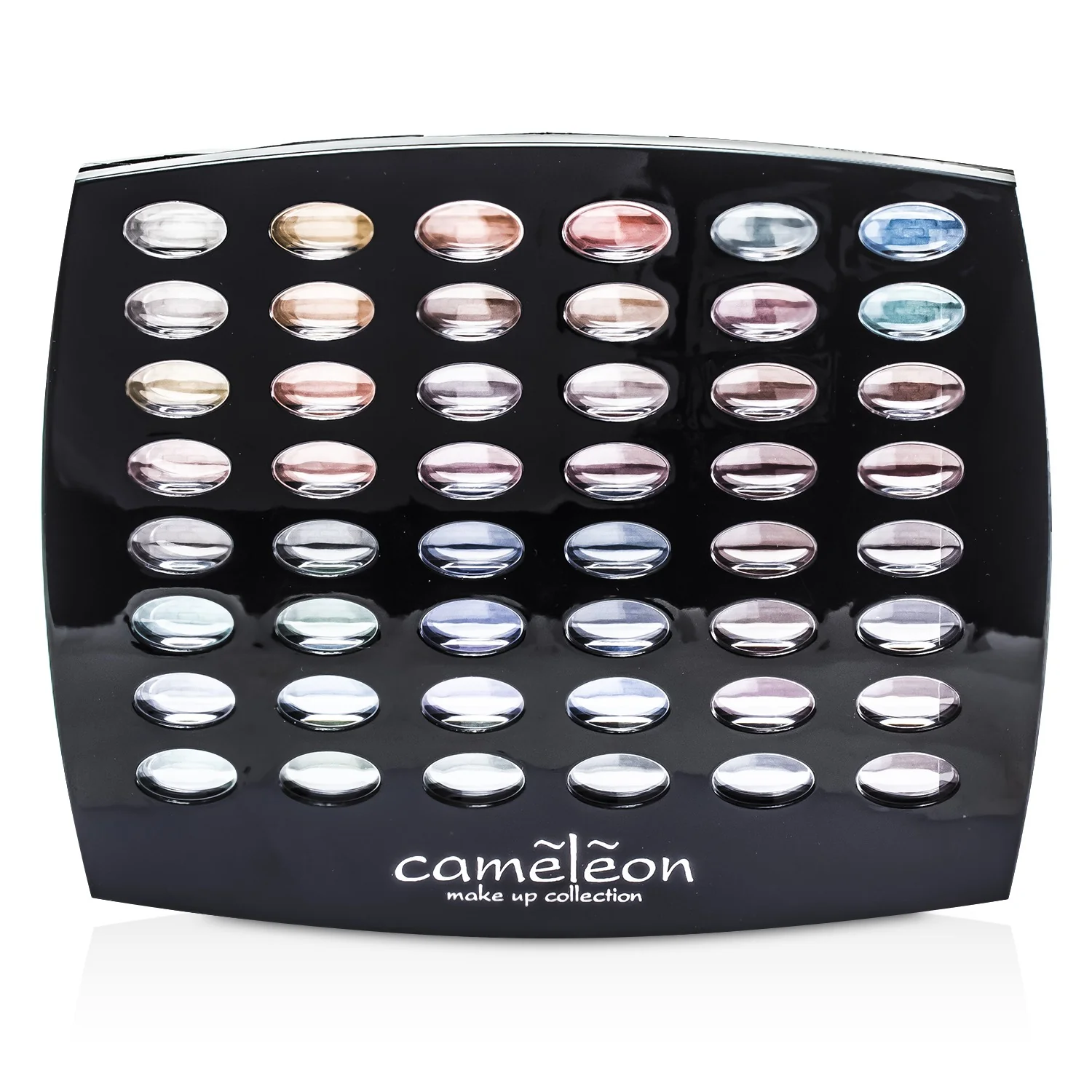 Cameleon MakeUp Kit G1665 : 48xEyeshadow, 4xBlush, 6xLipgloss, 4xBrush - Olabens