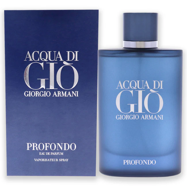 Giorgio Armani Acqua Di Gio Profondo by Giorgio Armani for Men - 4.2 oz EDP Spray - Olabens