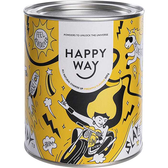Happy Way Charge Up Pineapple 300g - Olabens