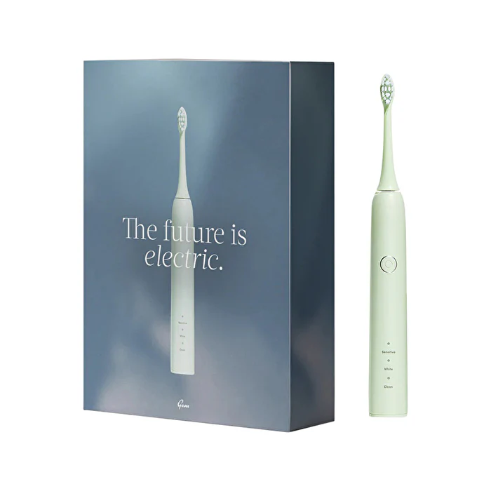 Gem Electric Toothbrush (USB Recharge) Mint Green - Olabens