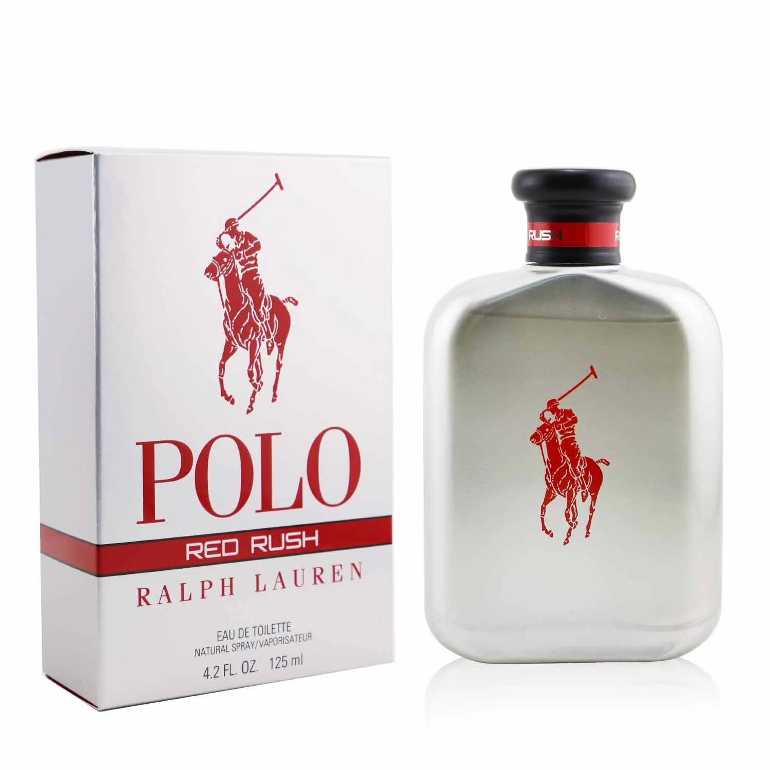 Ralph Lauren Polo Red Rush Eau De Toilette Spray  125ml/4.2oz - Olabens