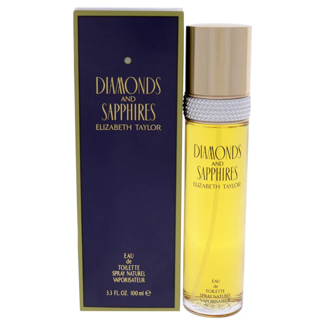 Diamonds and Sapphires by Elizabeth Taylor for Women - 3.3 oz EDT Spray - Olabens