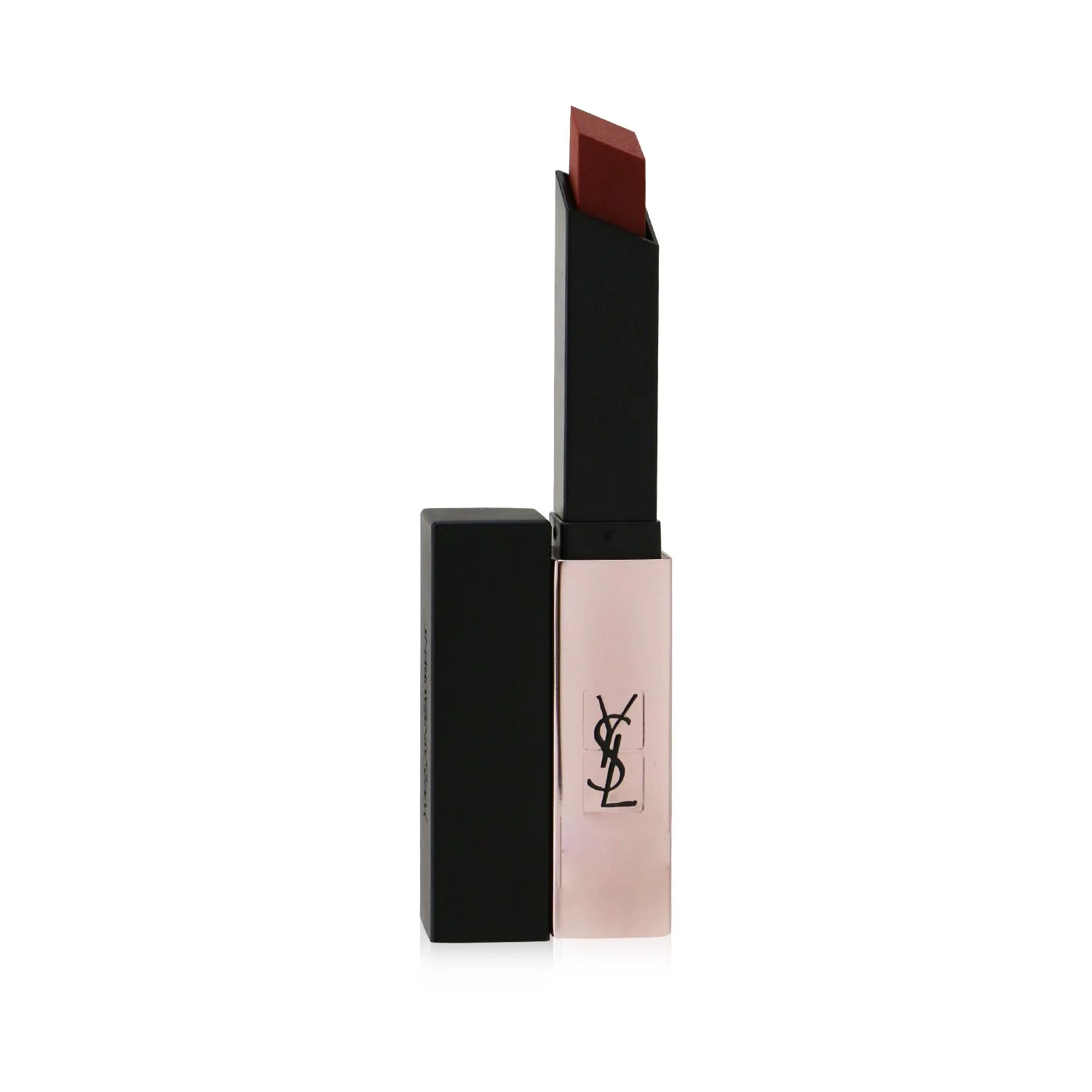 Yves Saint Laurent Rouge Pur Couture The Slim Glow Matte - # 209 Furtive Caramel  2.1g/0.07oz - Olabens