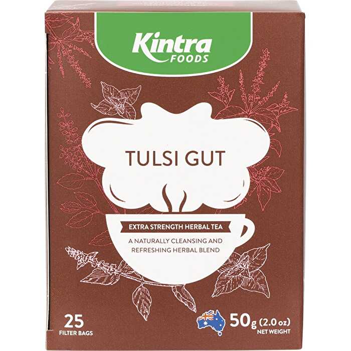 Kintra Foods Herbal Tea Bags Tulsi Gut 25pk - Olabens