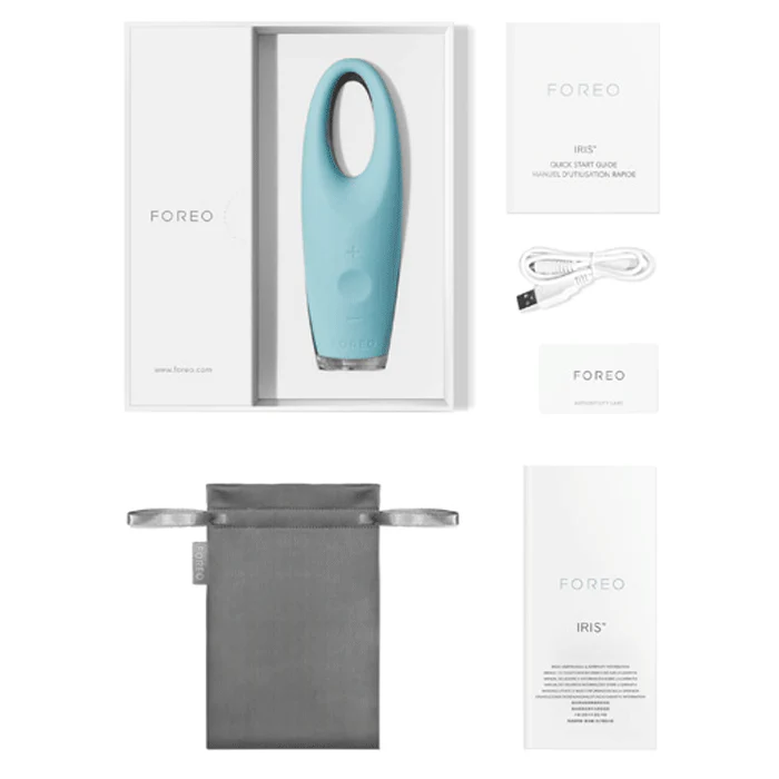 FOREO IRIS Illuminating Eye Massager - Mint 1pc - Olabens