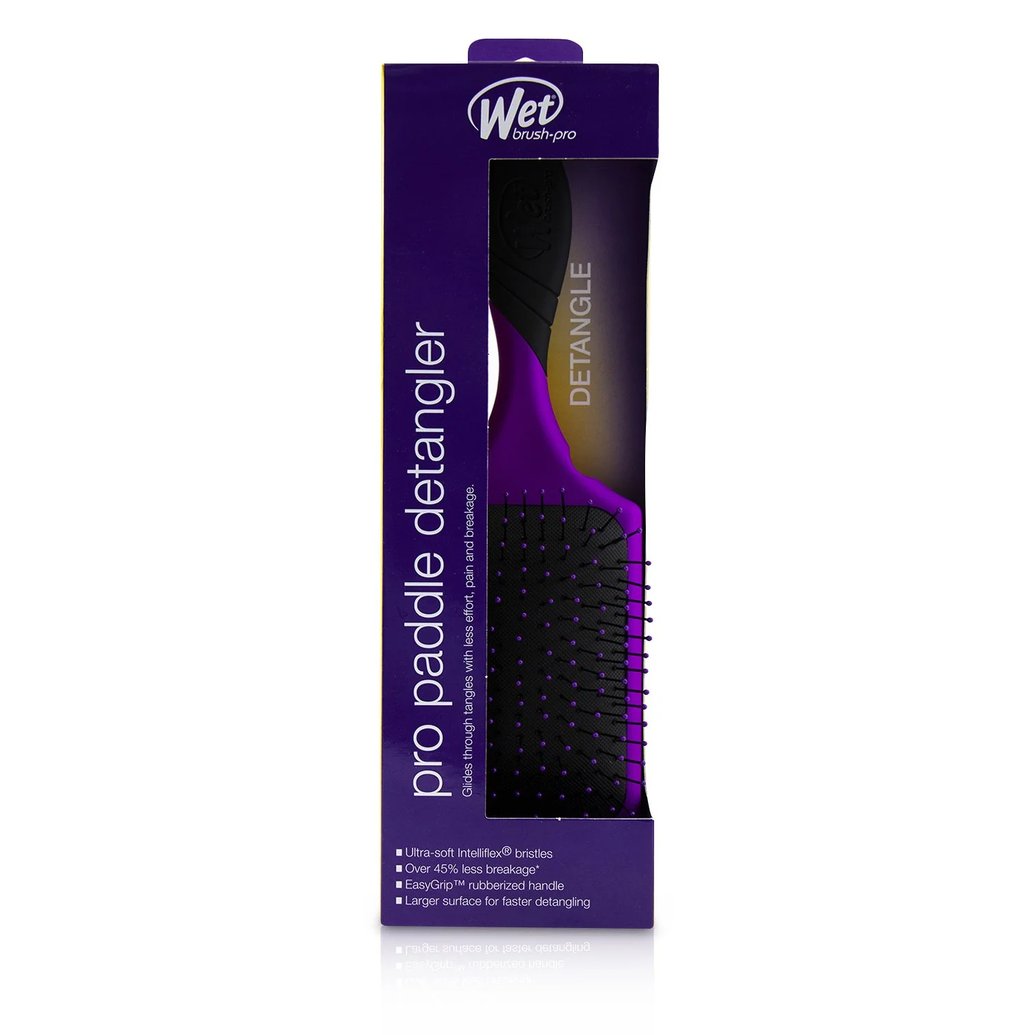 Wet Brush Pro Paddle Detangler - # Purple  1pc - Olabens