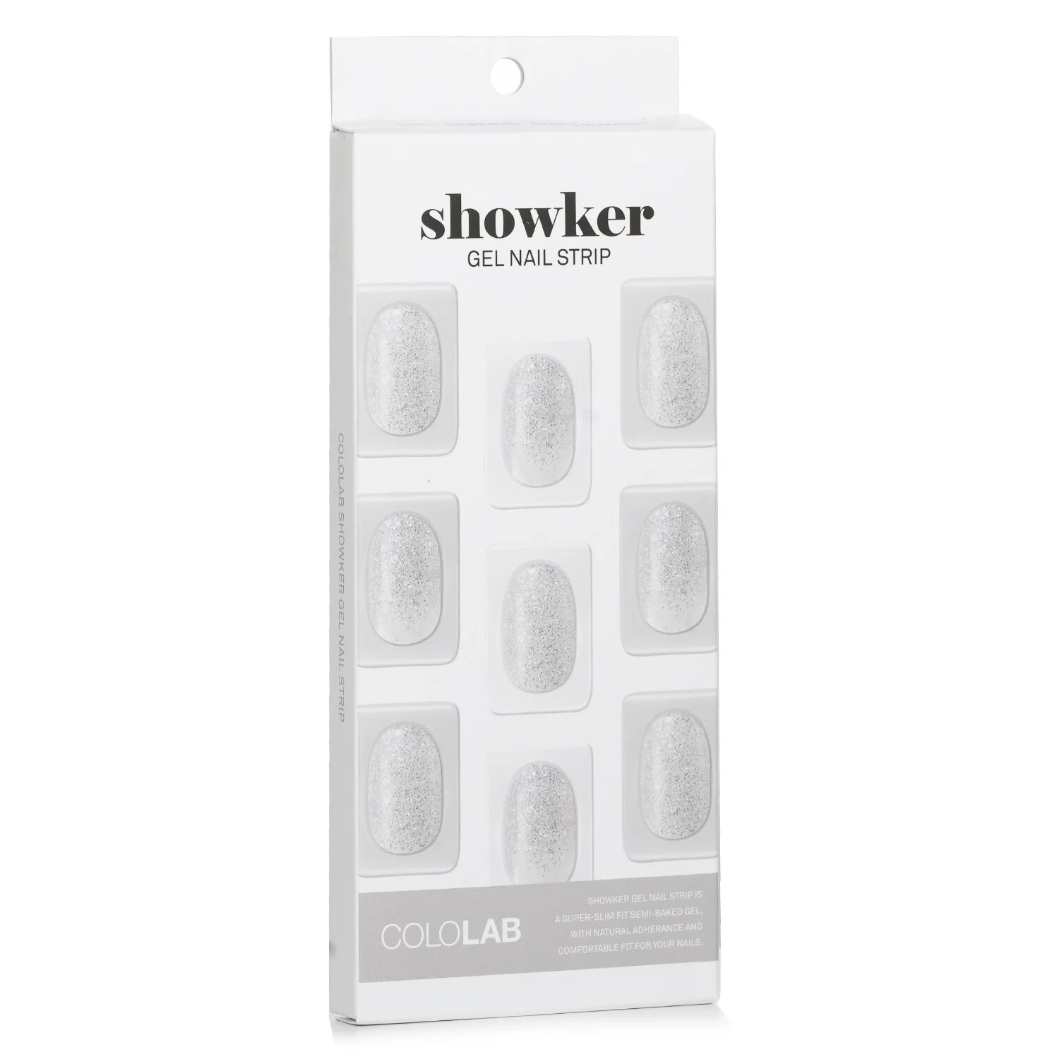 Cololab Showker Gel Nail Strip # CNG803 Twinkle Moonlight  1pcs - Olabens