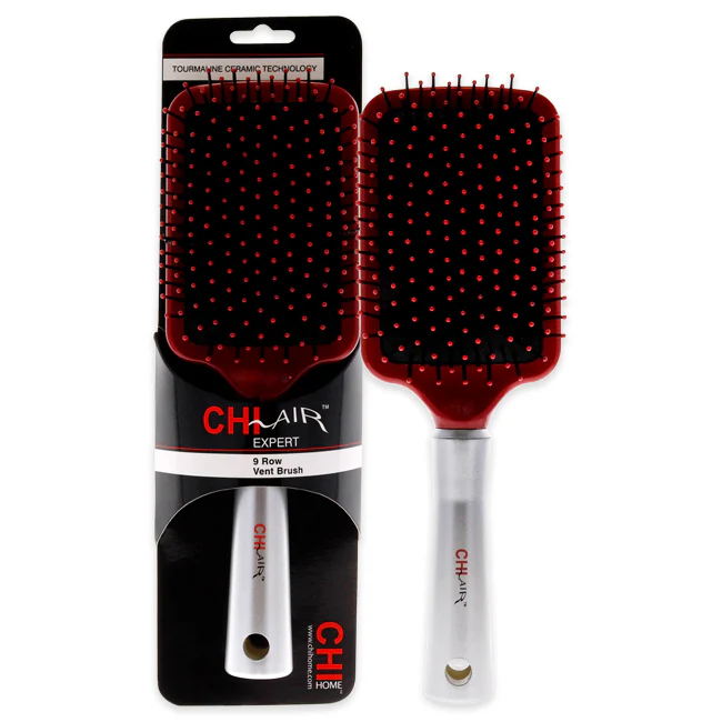 CHI Air 9 Row Vent Brush by CHI for Unisex - 1 Pc Hair Brush - Olabens