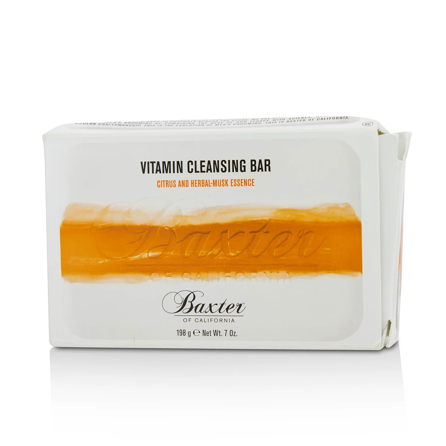 Baxter Of California Vitamin Cleansing Bar (Citrus And Herbal-Musk Essence) (Box Slightly Damaged)  198g/7oz - Olabens