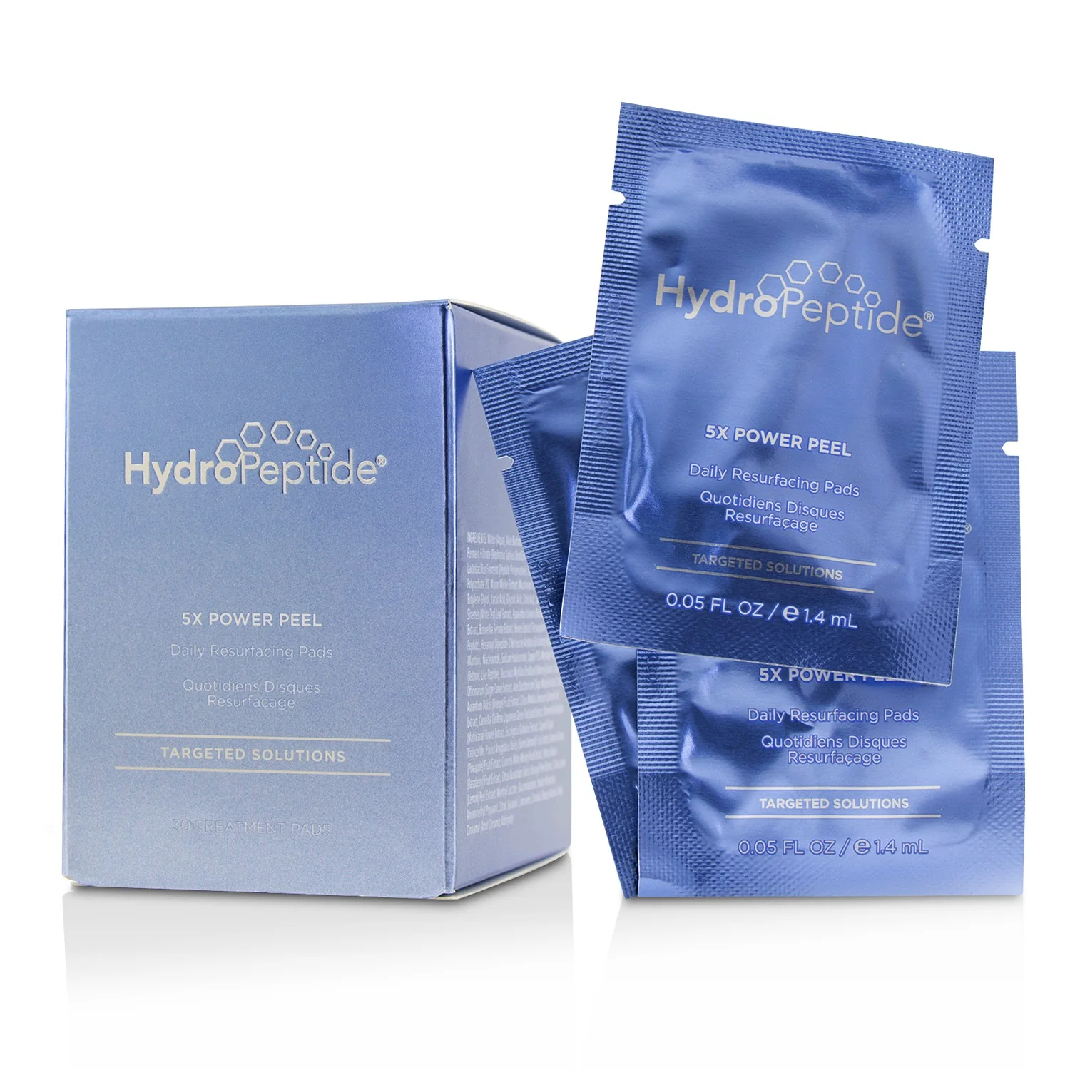 HydroPeptide 5X Power Peel Daily Resurfacing Pads  30pads - Olabens