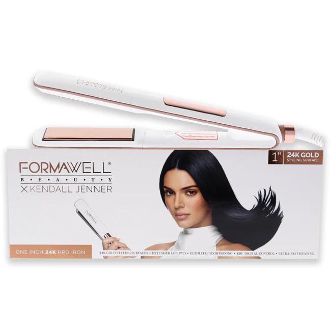 Kendall Jenner Beauty X Kendall Jenner Flat Iron - 1FWBRSS1 by Kendall Jenner for Unisex - 1 Inch Flat Iron - Olabens