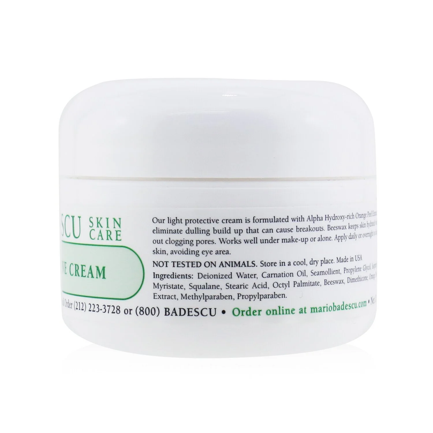 Mario Badescu Orange Protective Cream - For Combination/ Dry/ Sensitive Skin Types  29ml/1oz - Olabens