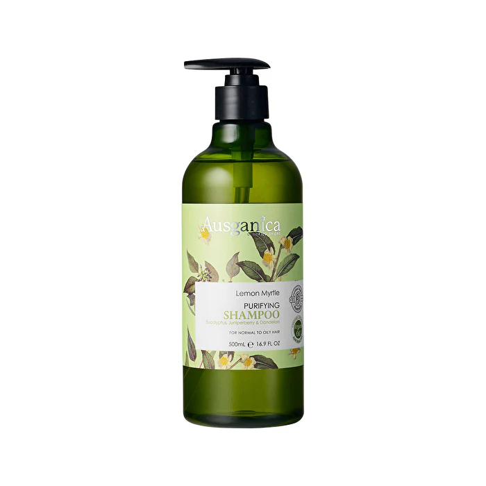 Ausganica Organic Lemon Myrtle Purifying Shampoo 500ml - Olabens