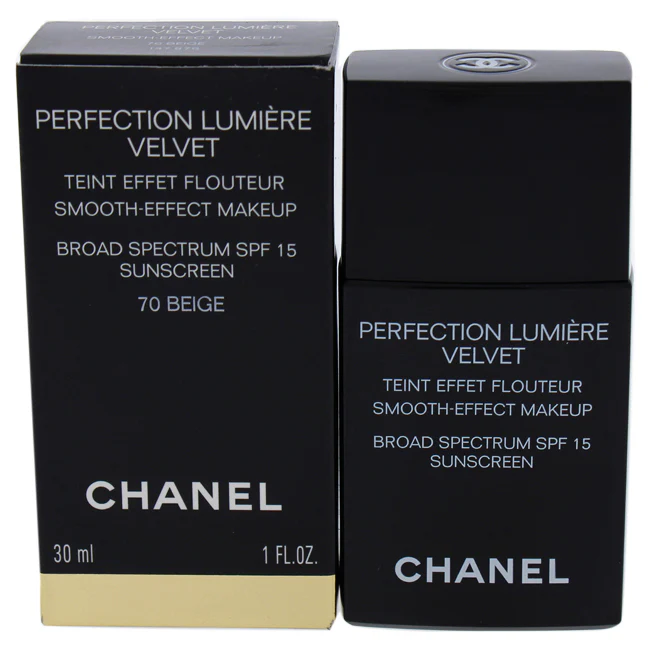 Chanel Perfection Lumiere Velvet SPF 15 - 70 Beige by Chanel for Women - 1 oz Foundation - Olabens