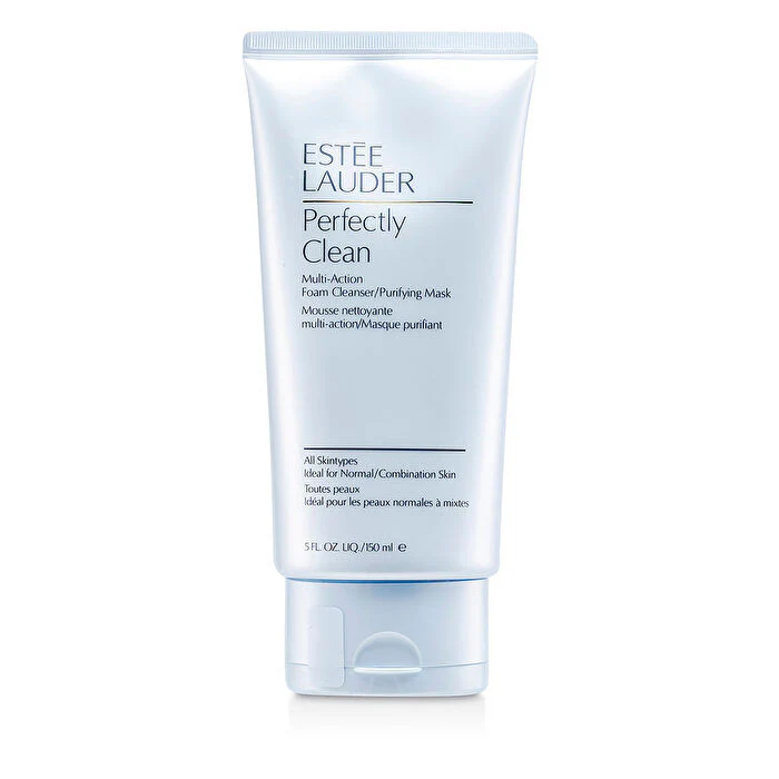 Estee Lauder Perfectly Clean Multi-action Foam Cleanser/ Purifying Mask 150ml/5oz - Olabens