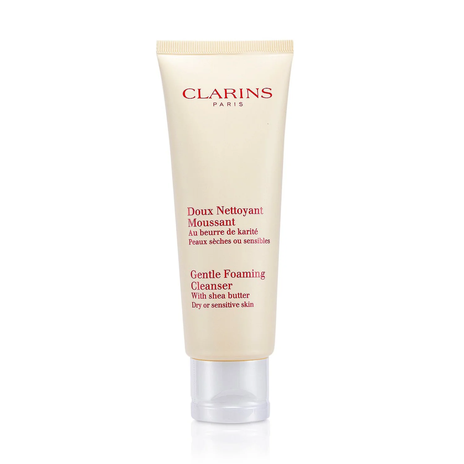 Clarins Gentle Foaming Cleanser with Shea Butter - Dry or Sensitive Skin  125ml/4.4oz - Olabens