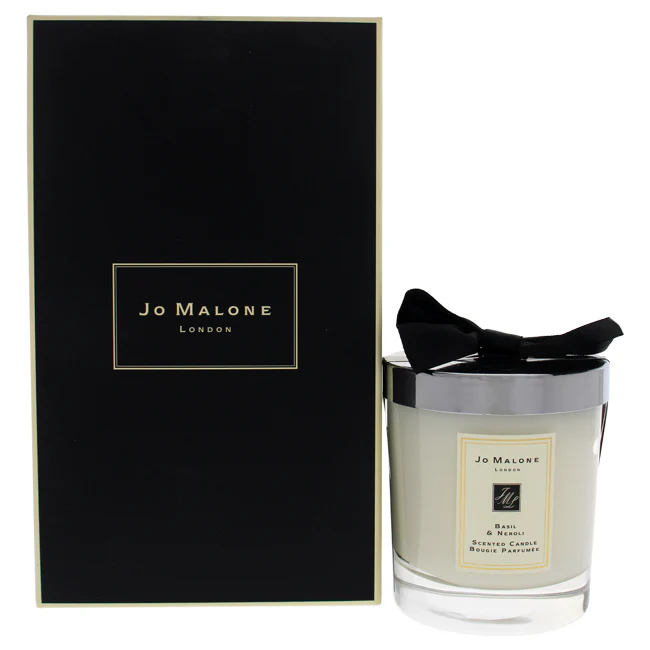 Jo Malone Basil and Neroli Scented Candle by Jo Malone for Unisex - 7 oz Candle - Olabens