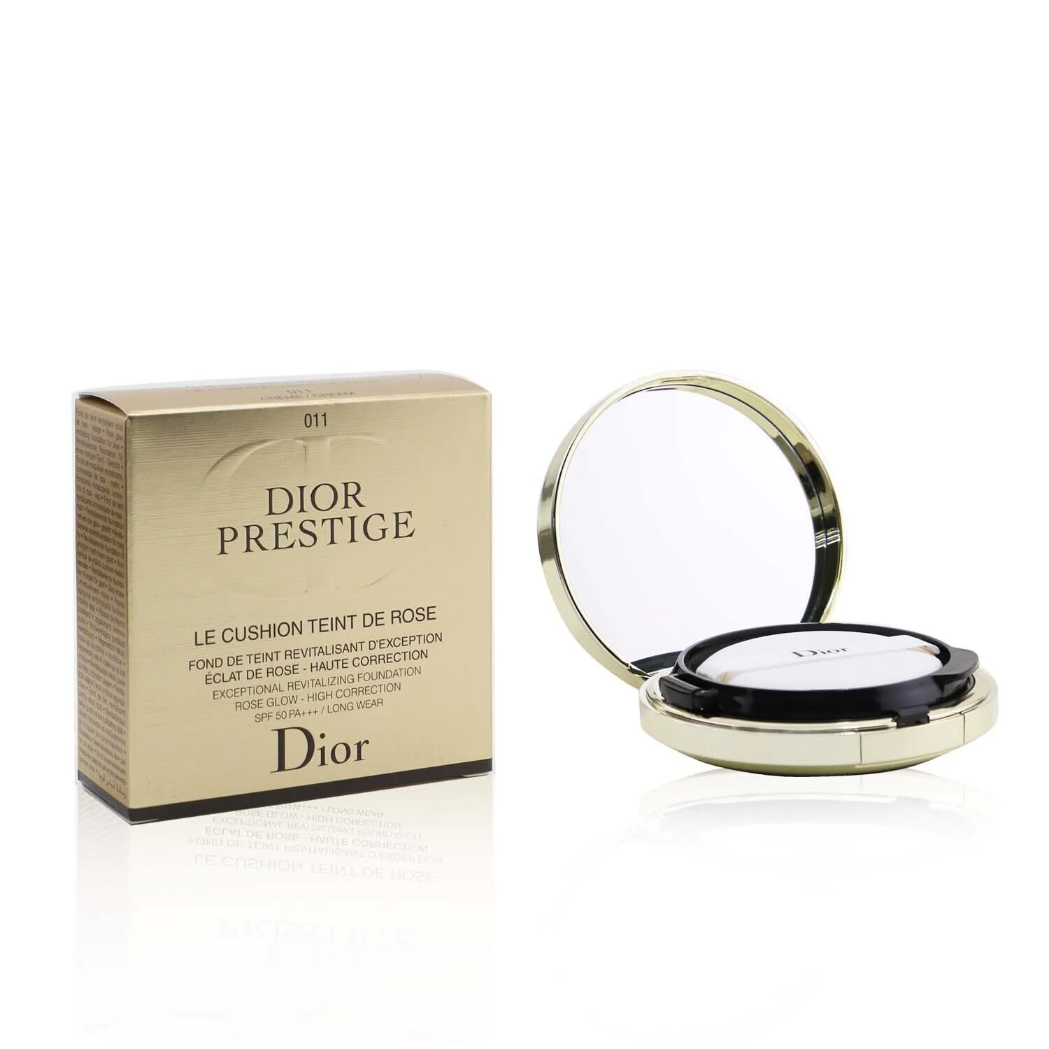 Christian Dior Dior Prestige Le Cushion Teint De Rose Cushion Foundation SPF 50 - # 011 Cream  14g/0.4oz - Olabens