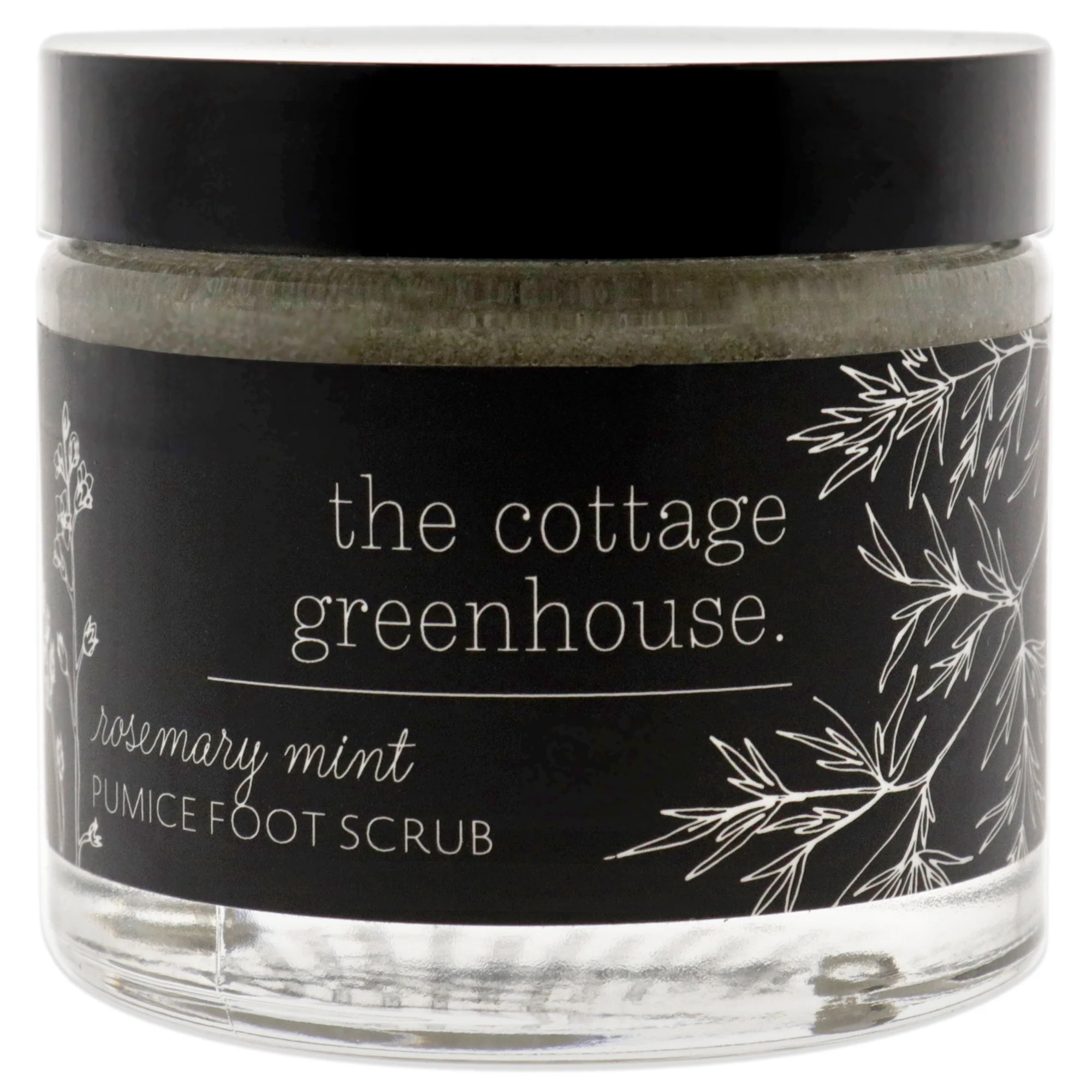 Pumice Foot Scrub - Rosemary Mint by The Cottage Greenhouse for Unisex - 4 oz Scrub - Olabens