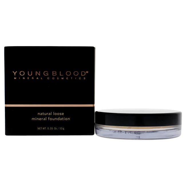 Youngblood Natural Loose Mineral Foundation - Warm Beige by Youngblood for Women - 0.35 oz Foundation - Olabens