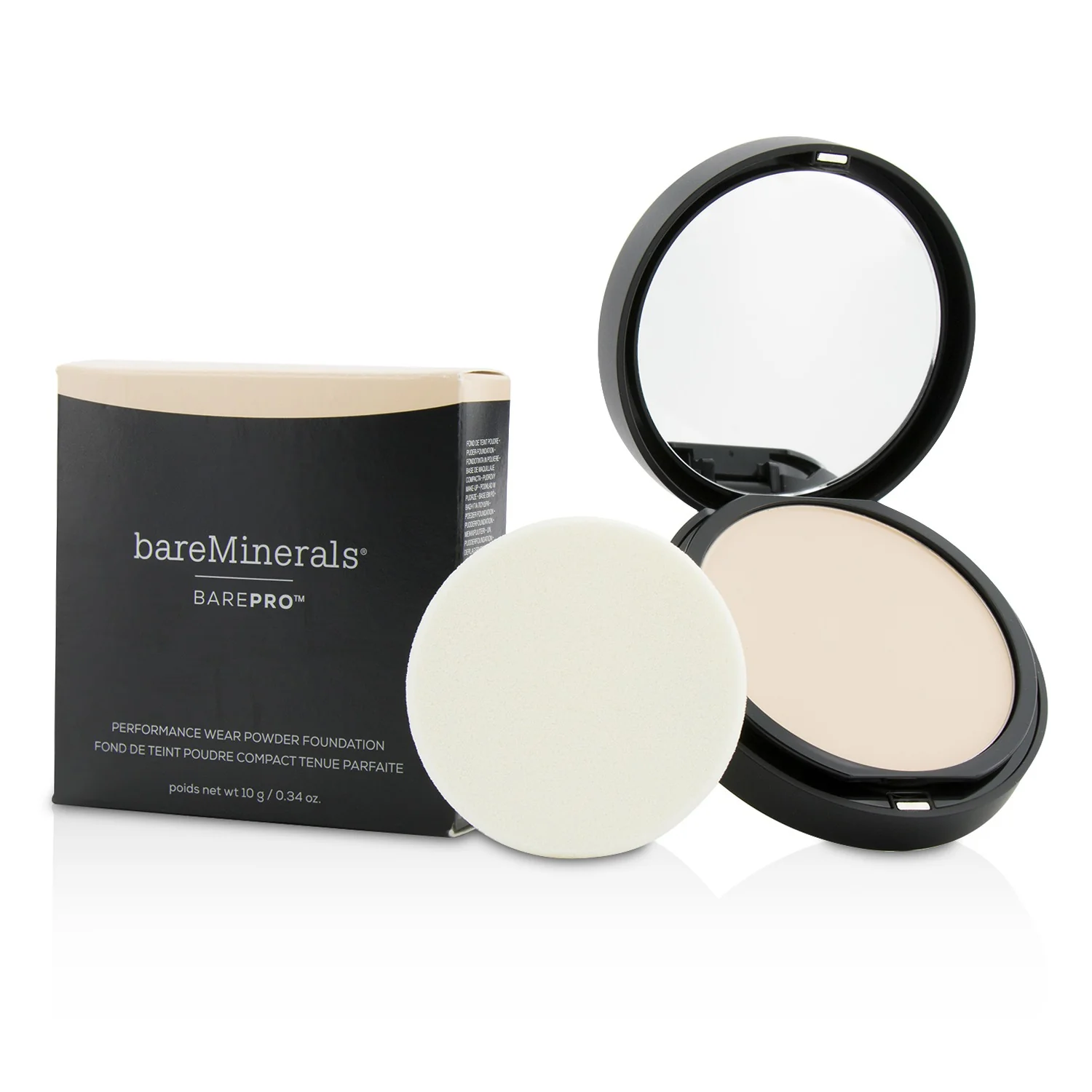 BareMinerals BarePro Performance Wear Powder Foundation - # 07 Warm Light  10g/0.34oz - Olabens
