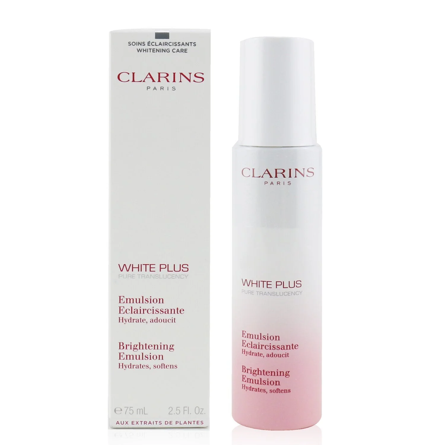 Clarins White Plus Pure Translucency Brightening Emulsion  75ml/2.5oz - Olabens