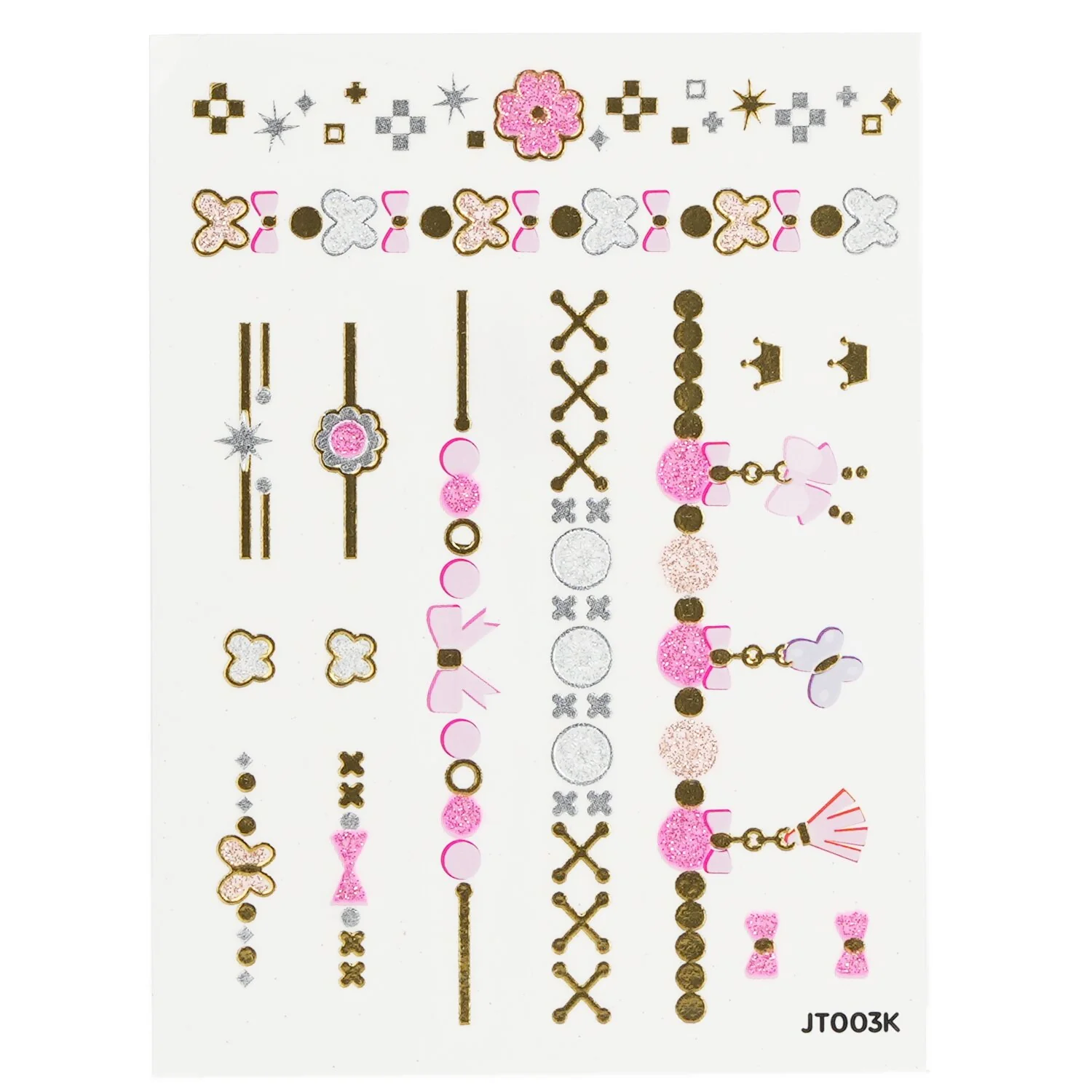 April Korea Princess Jewel Body Sticker - # JT003K  1pc - Olabens