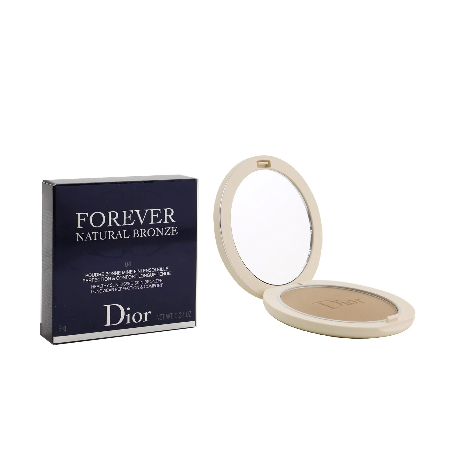 Christian Dior Dior Forever Natural Bronze Powder Bronzer - # 04 Tan Bronze  9g/0.31oz - Olabens