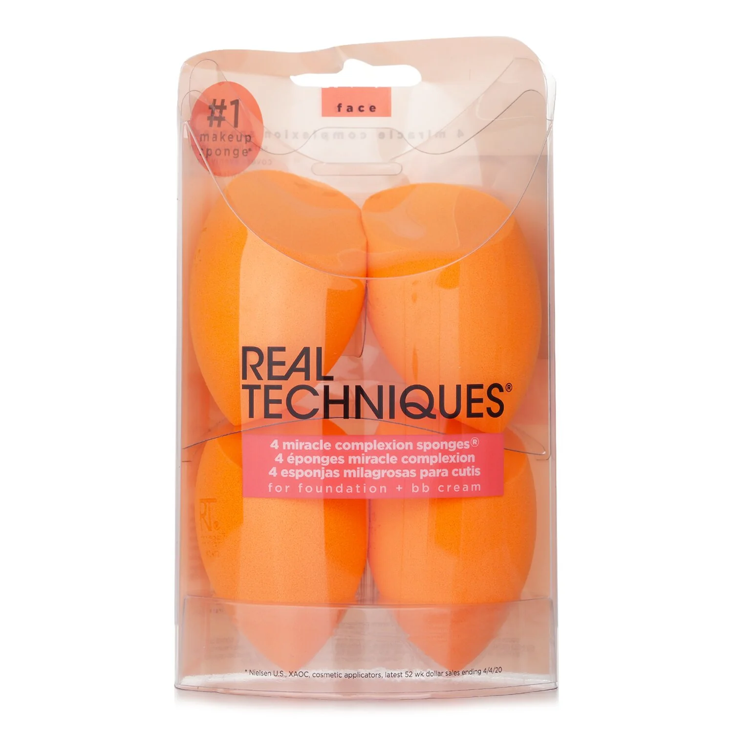 Real Techniques 4 Miracle Complexion Sponges  set - Olabens