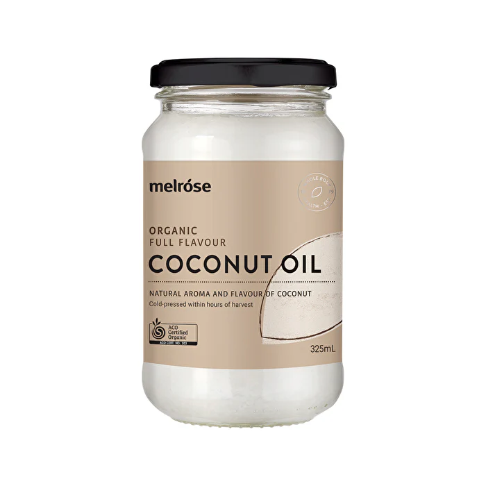 Melrose Organic Coconut Oil Full Flavour 325ml - Olabens