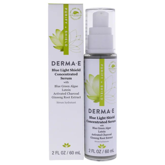 Derma-E Blue Light Shield Concentrated Serum by Derma-E for Unisex - 2 oz Serum - Olabens