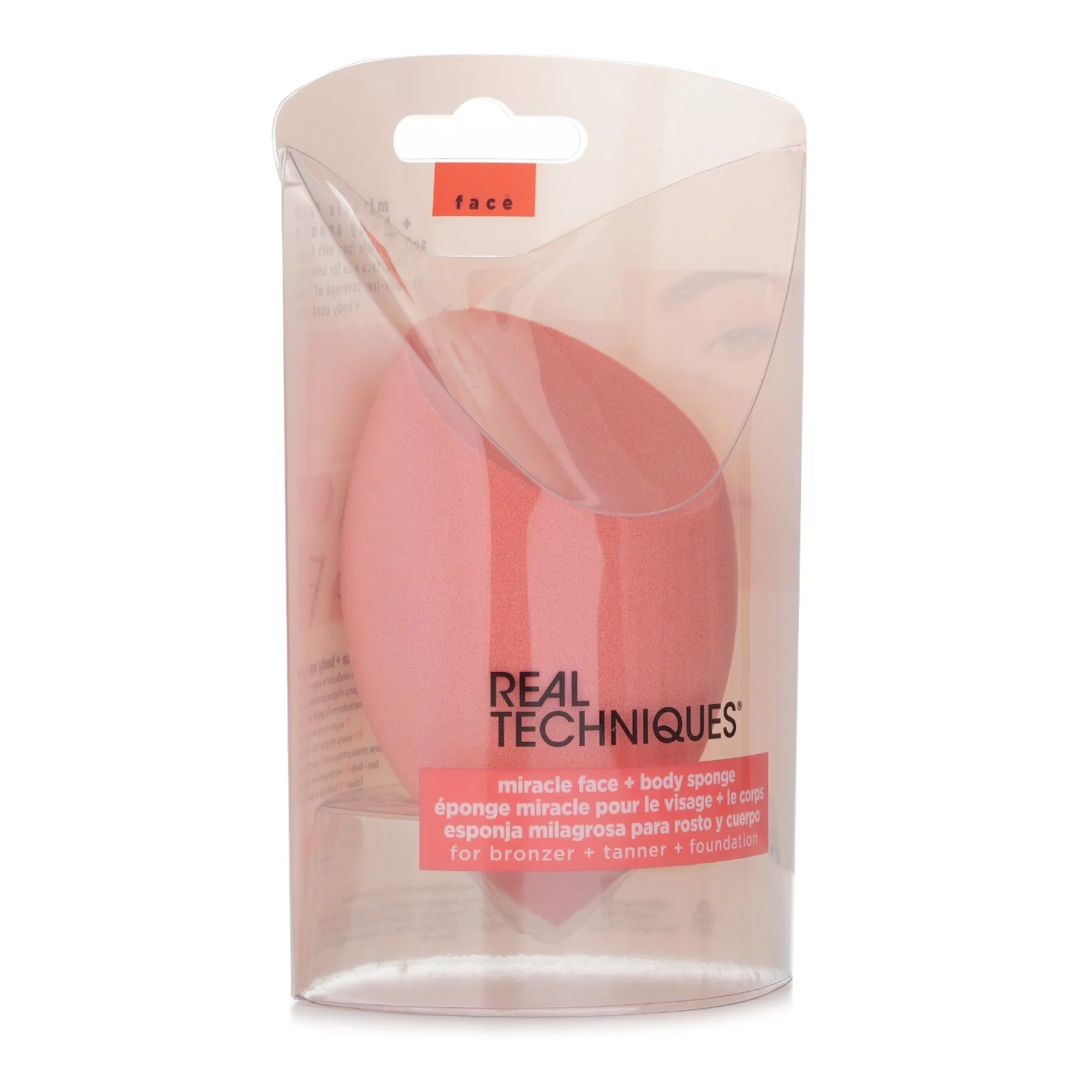 Real Techniques Miracle Face and Body Sponge  set - Olabens