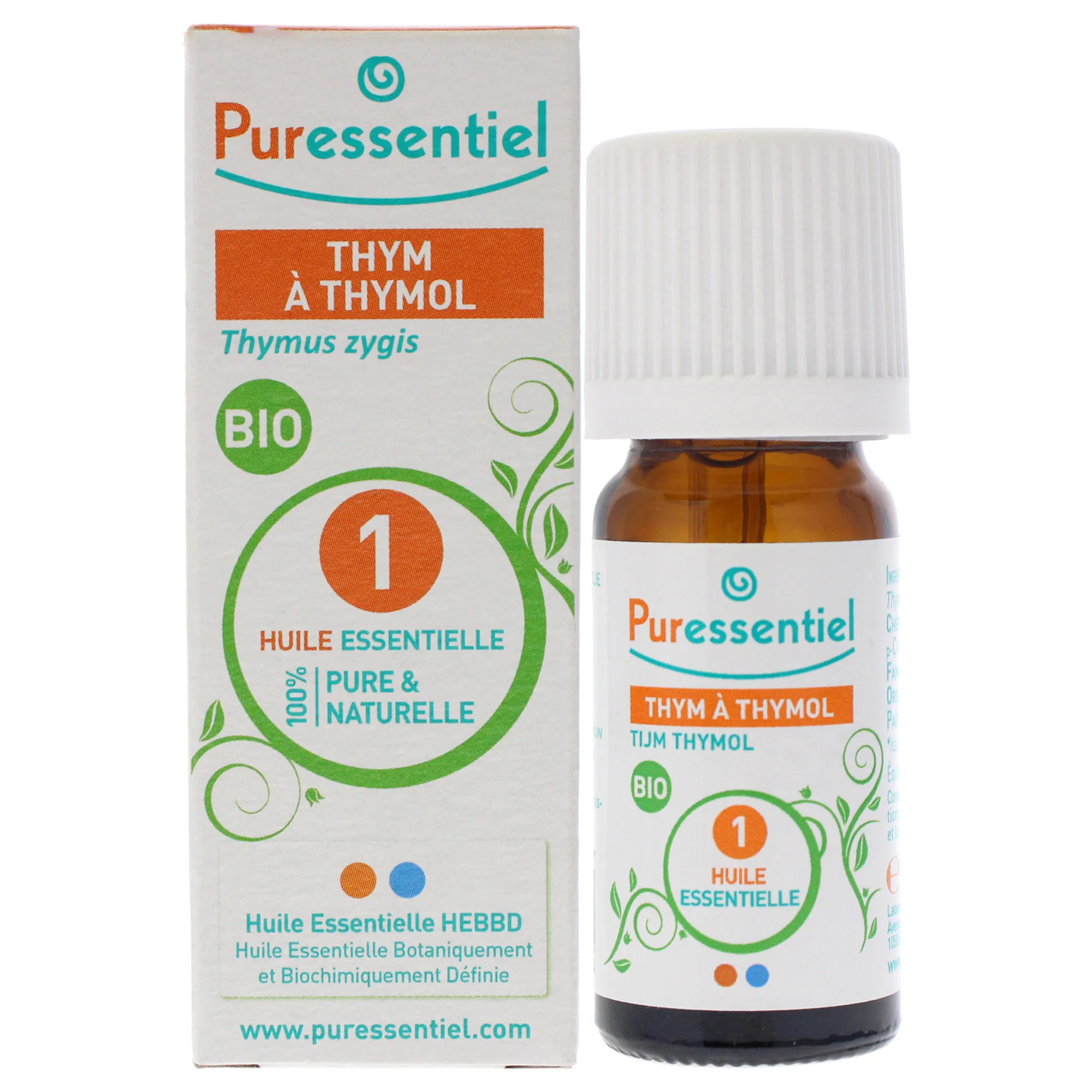 Puressentiel Organic Essential Oil - Thyme Thymol by Puressentiel for Unisex - 0.17 oz Oil - Olabens