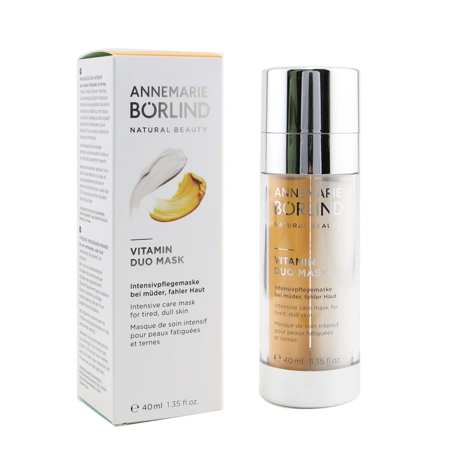 Annemarie Borlind Vitamin Duo Mask - Intensive Care Mask For Tired & Dull Skin  40ml/1.35oz - Olabens