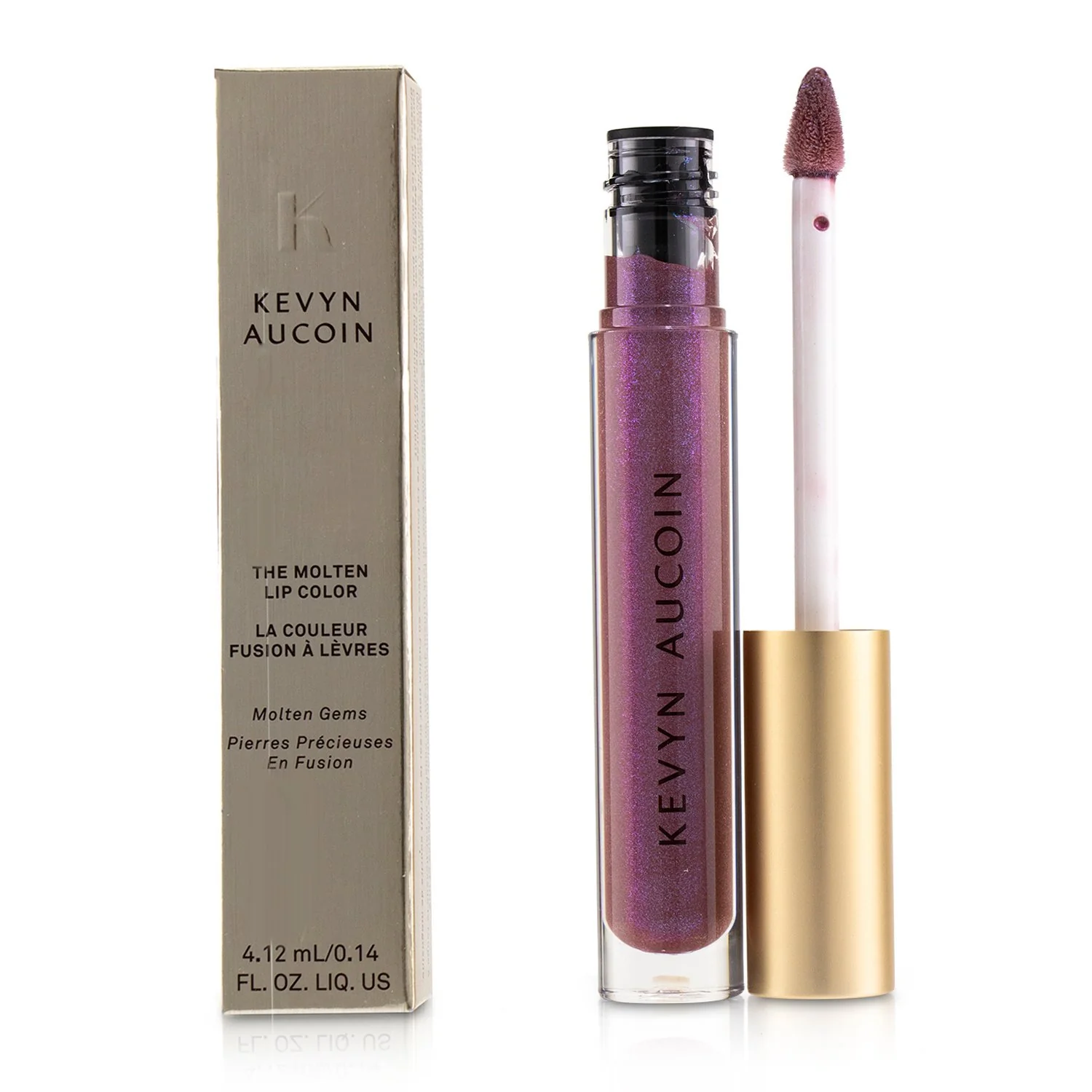Kevyn Aucoin The Molten Lip Color Molten Gems - # Blue Amethyst  4.12ml/0.14oz - Olabens