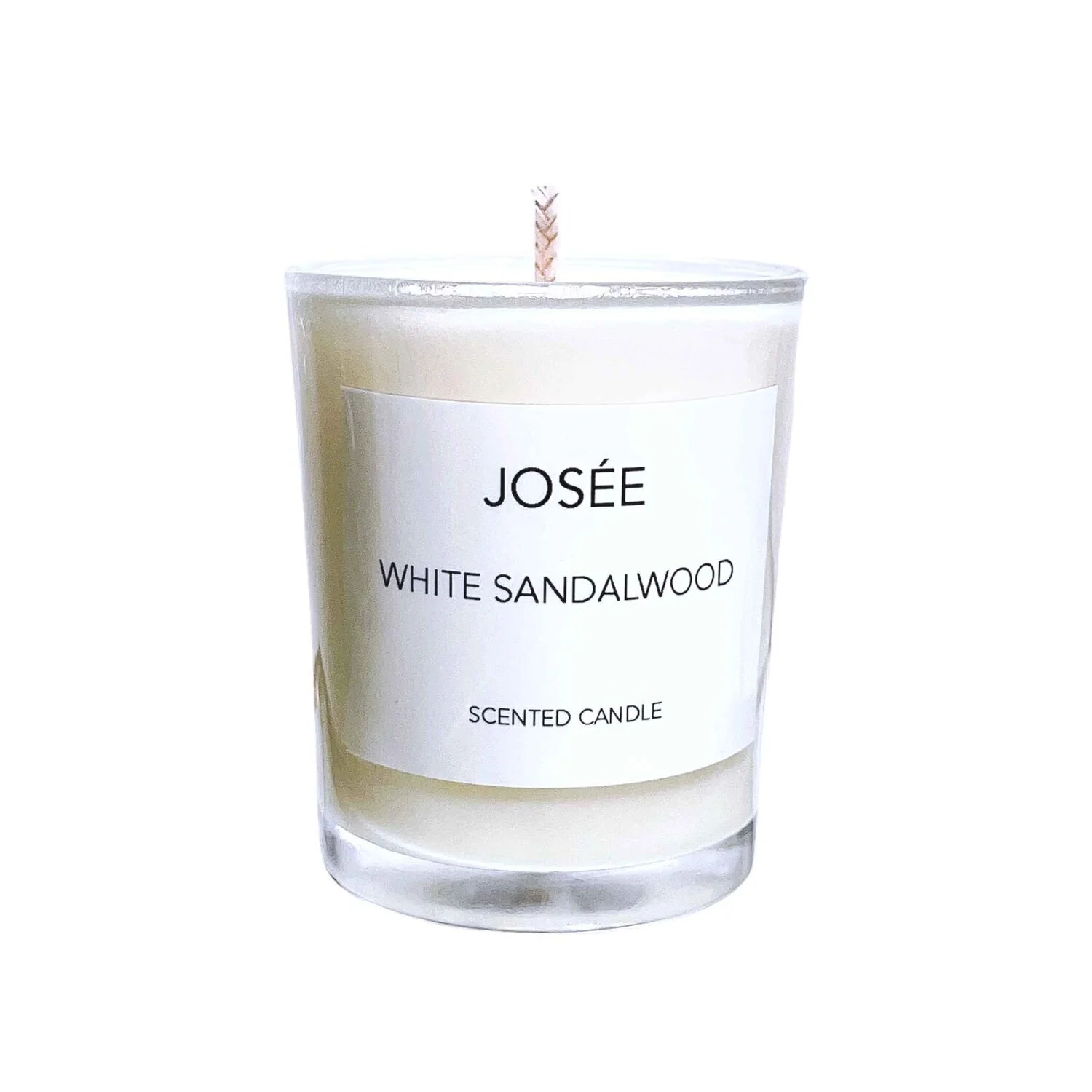JOS?E White Sandalwood Scented Candle 60g  Fixed size - Olabens