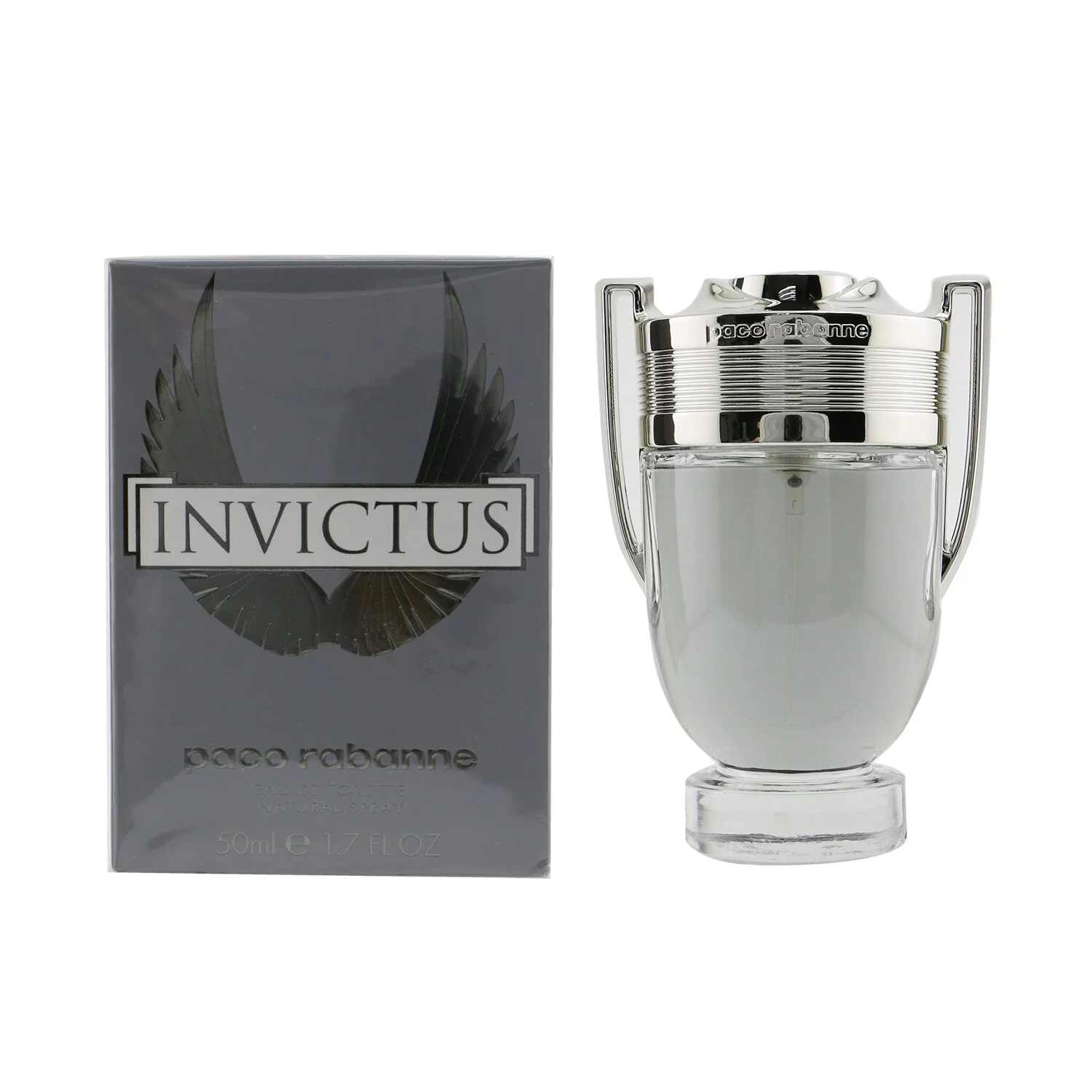 Paco Rabanne Invictus Eau De Toilette Spray  100ml/3.4oz - Olabens