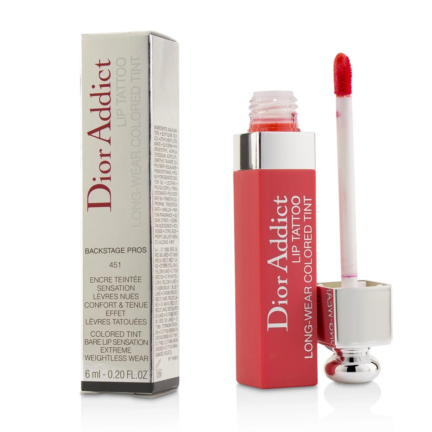 Christian Dior Dior Addict Lip Tattoo - # 661 Natural Red  6ml/0.2oz - Olabens