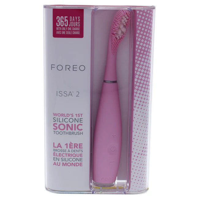 Foreo ISSA 2 - Pearl Pink by Foreo for Unisex - 1 Pc Toothbrush - Olabens