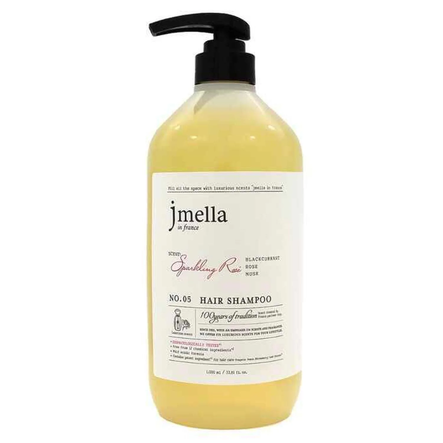 Jmella SPARKLING ROSE' HAIR SHAMPOO  1000ml - Olabens