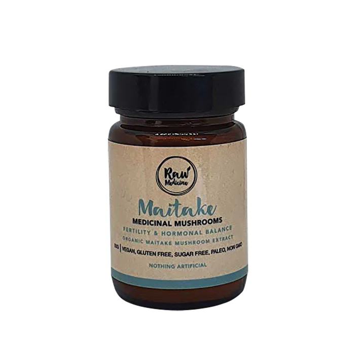 Raw Medicine Organic Mushroom Extract Maitake 50g - Olabens