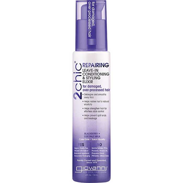 Giovanni Leave-in Conditioner 2chic Repairing Damaged Hair 118ml - Olabens