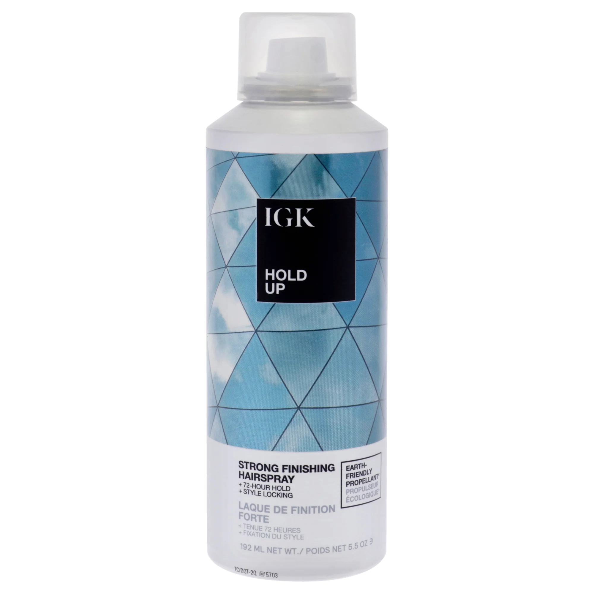 Hold Up Strong Finishing Hairspray by IGK for Unisex - 5.5 oz Hair Spray - Olabens