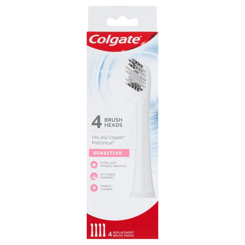 Colgate Power Brush Pro Clinical Sensitive Refills 4 Pack - Olabens