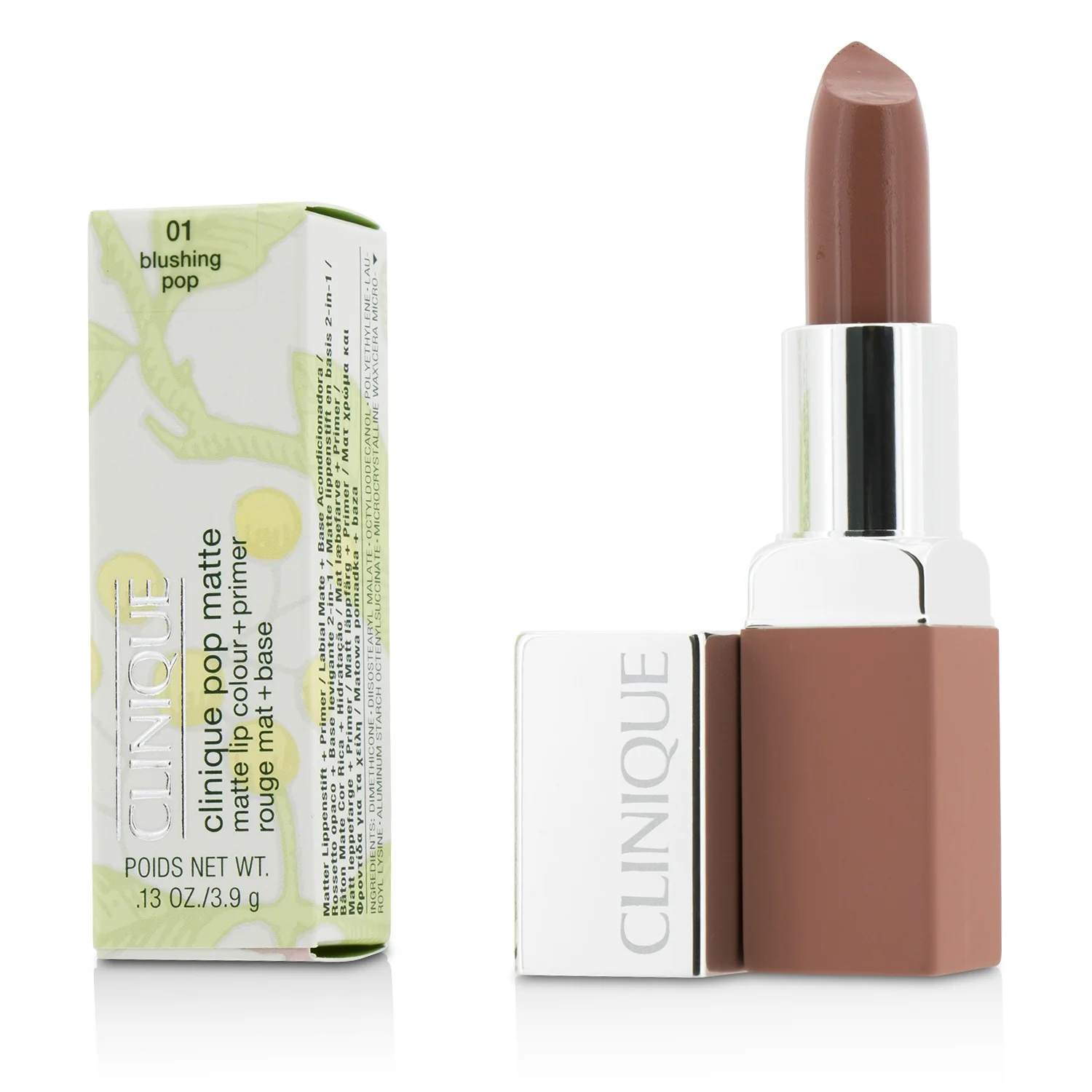Clinique Pop Matte Lip Colour + Primer - # 05 Graffiti Pop  3.9g/0.13oz - Olabens