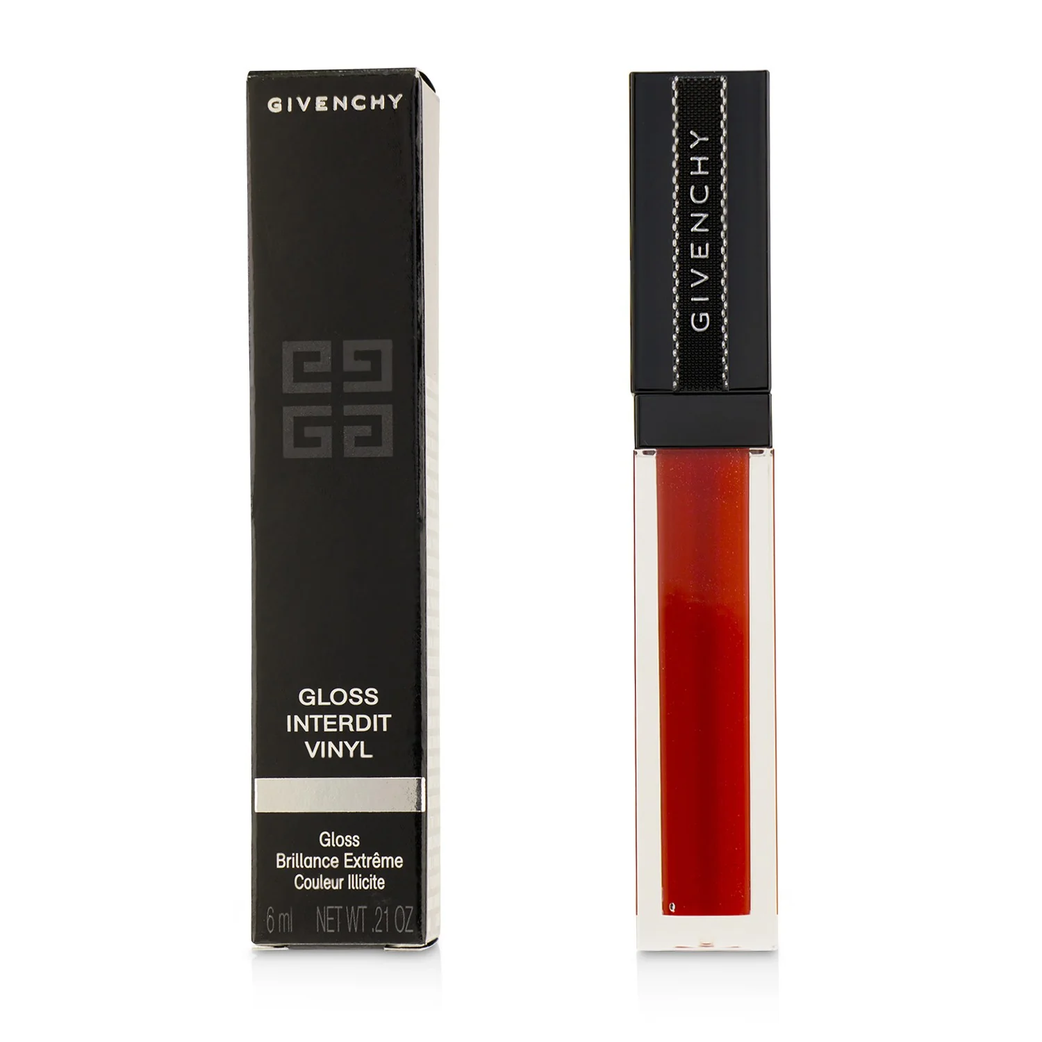 Givenchy Gloss Interdit Vinyl - # 12 Rouge Thriller  6m/0.21oz - Olabens